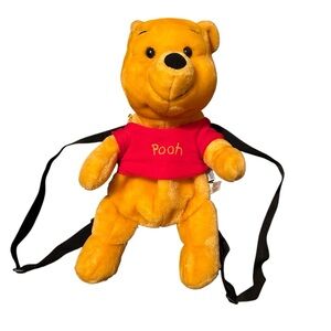 Vintage Disney Winnie The Pooh Plush Backpack